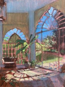 interior scene daylight tones Louise Millin