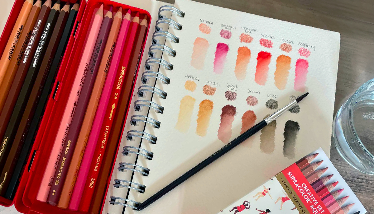 Caran D'Ache x Nina Cosford Supracolor Review: Tried & Tested by